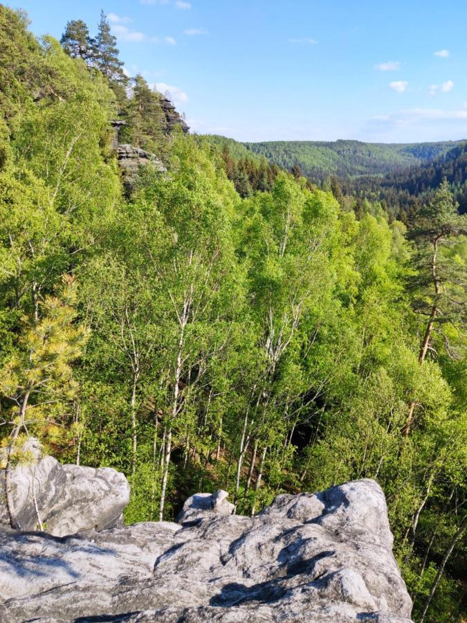 Ferienwohnung Bastei Rosenthal-Bielatal 外观 照片